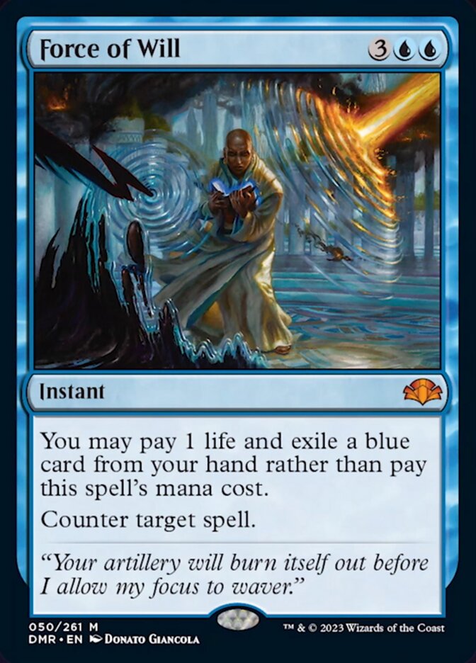 Force of Will [Dominaria Remastered] | Good Games Cannington