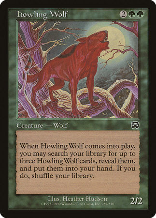 Howling Wolf [Mercadian Masques] | Good Games Cannington