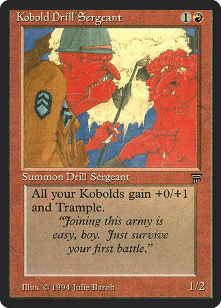 Kobold Drill Sergeant [Legends] | Good Games Cannington