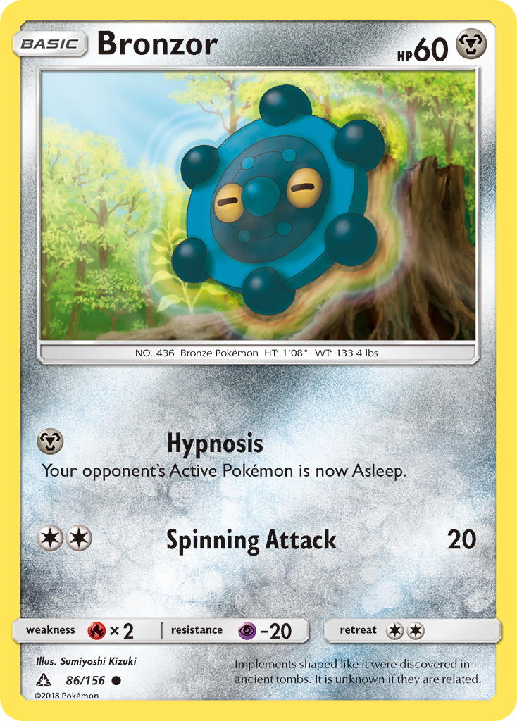 Bronzor (86/156) [Sun & Moon: Ultra Prism] | Good Games Cannington