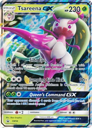 Tsareena GX (SM56) (Jumbo Card) [Sun & Moon: Black Star Promos] | Good Games Cannington