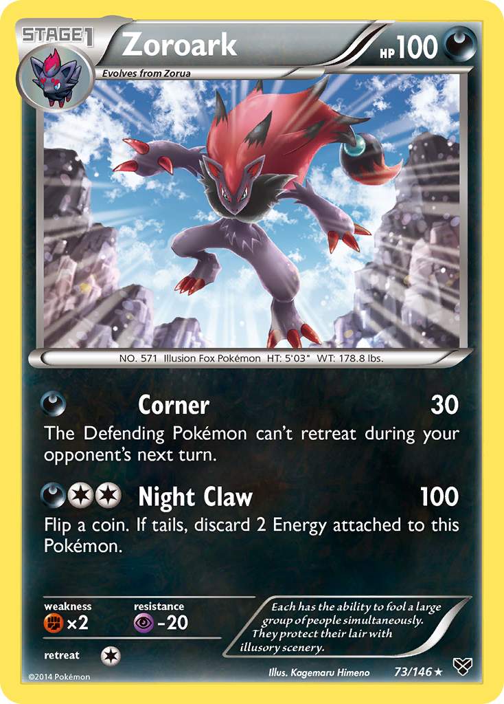 Zoroark (73/146) [XY: Base Set] | Good Games Cannington