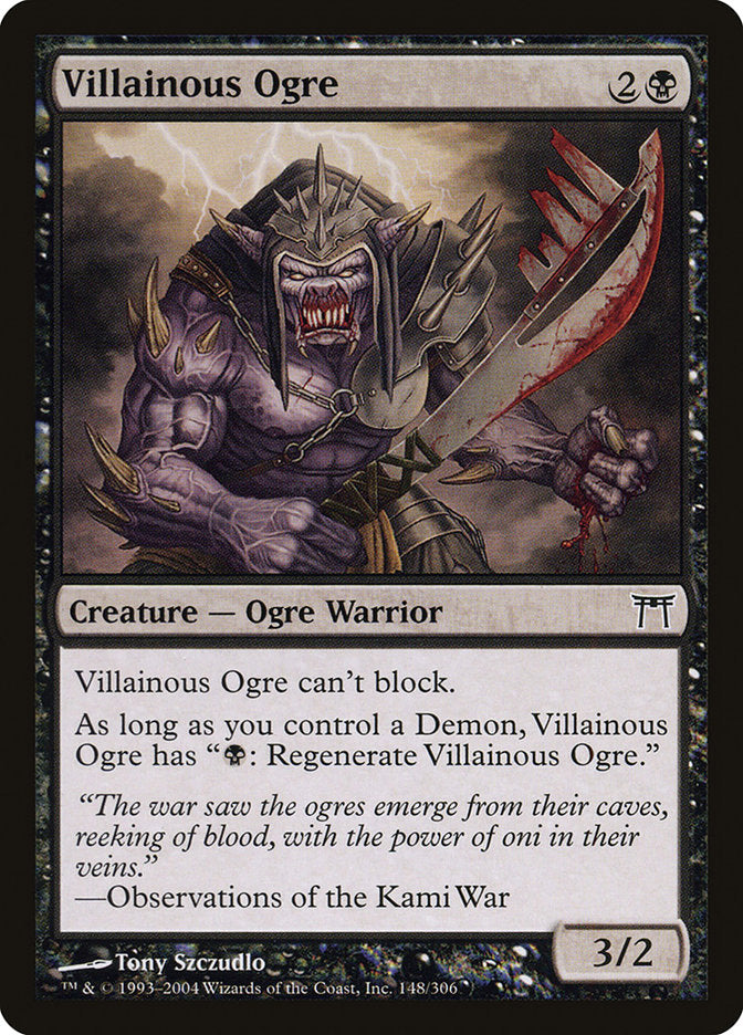 Villainous Ogre [Champions of Kamigawa] | Good Games Cannington