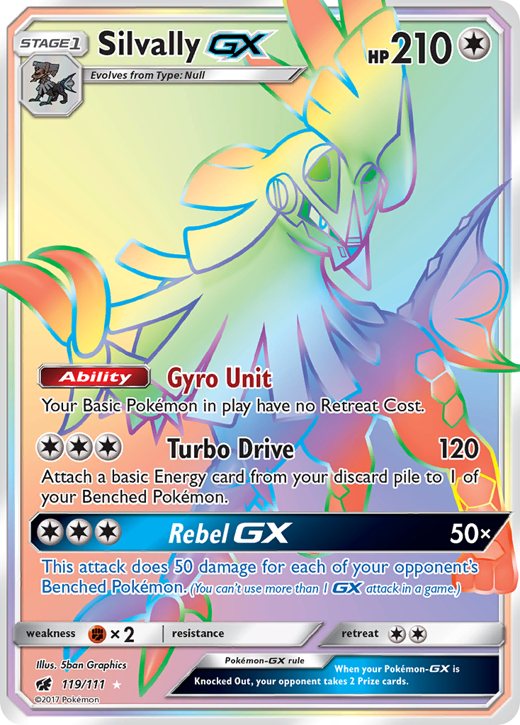 Silvally GX (119/111) [Sun & Moon: Crimson Invasion] | Good Games Cannington