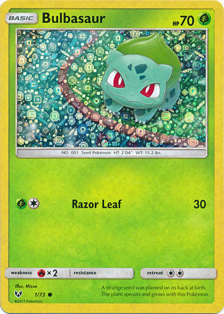 Bulbasaur (1/73) (General Mills Promo) [Sun & Moon: Shining Legends] | Good Games Cannington