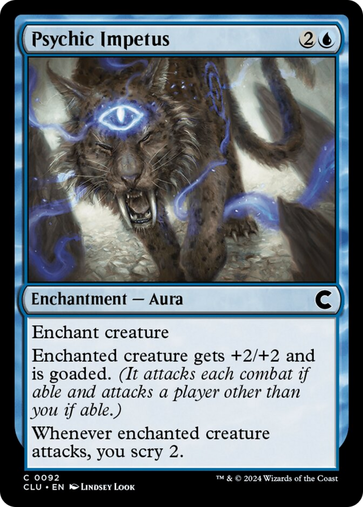 Psychic Impetus [Ravnica: Clue Edition] | Good Games Cannington