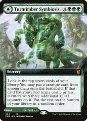 Turntimber Symbiosis // Turntimber, Serpentine Wood (Extended Art) [Zendikar Rising] | Good Games Cannington