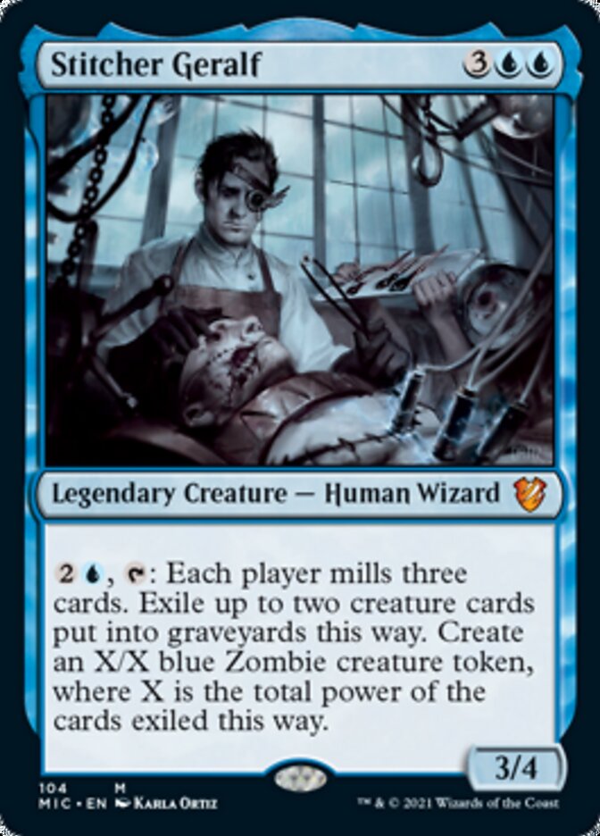Stitcher Geralf [Innistrad: Midnight Hunt Commander] | Good Games Cannington