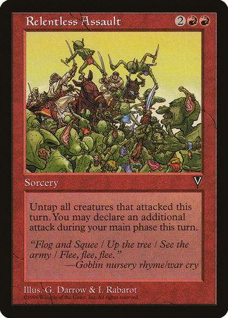 Relentless Assault [Visions] | Good Games Cannington