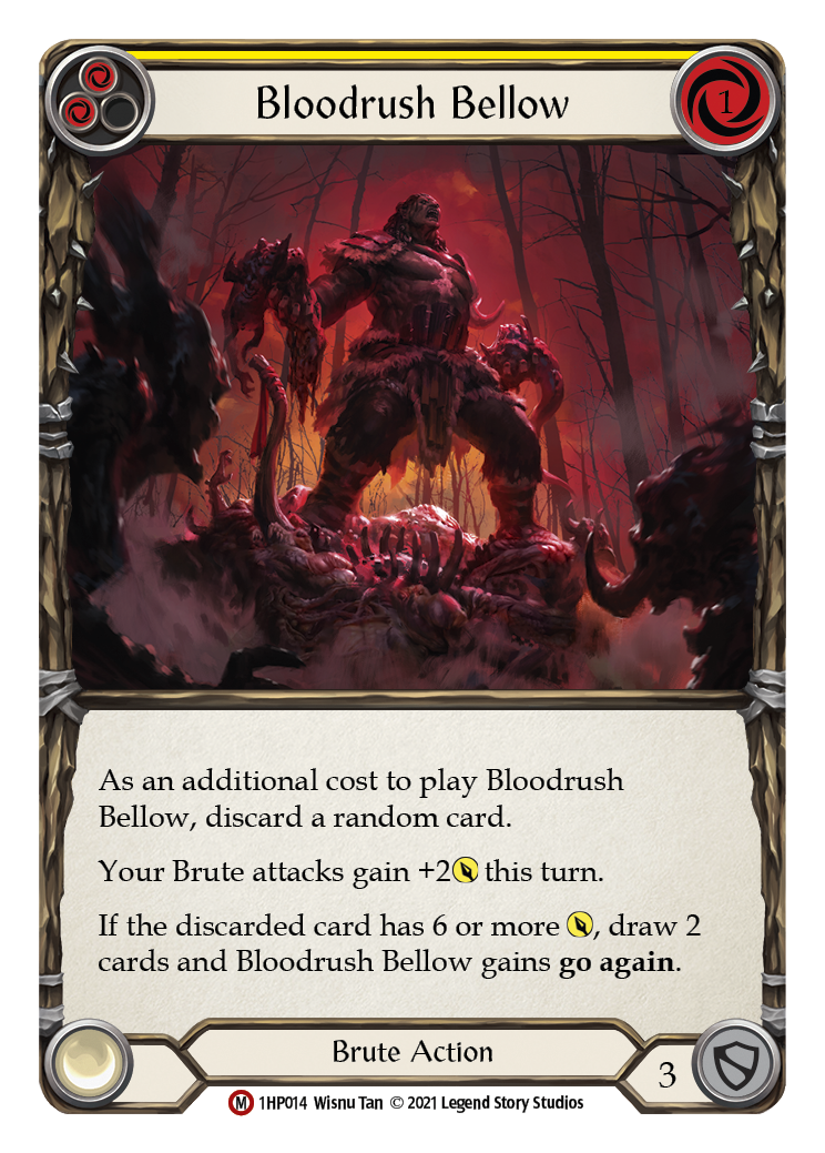 Bloodrush Bellow [1HP014] | Good Games Cannington