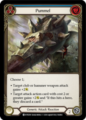 Pummel (Blue) [U-WTR208] (Welcome to Rathe Unlimited)  Unlimited Rainbow Foil | Good Games Cannington