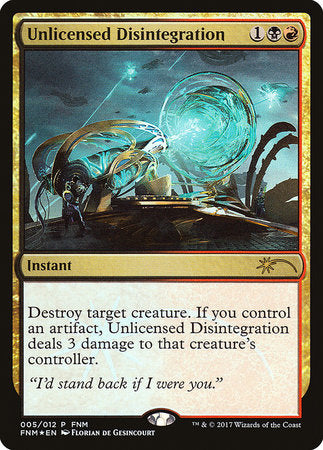 Unlicensed Disintegration [Friday Night Magic 2017] | Good Games Cannington