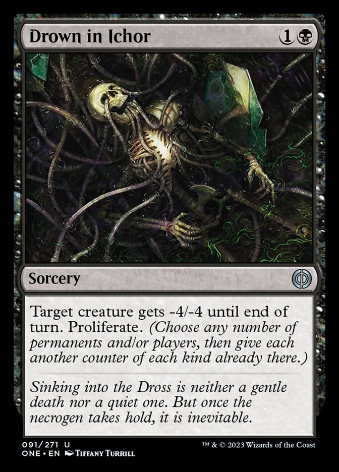 Drown in Ichor [Phyrexia: All Will Be One] | Good Games Cannington