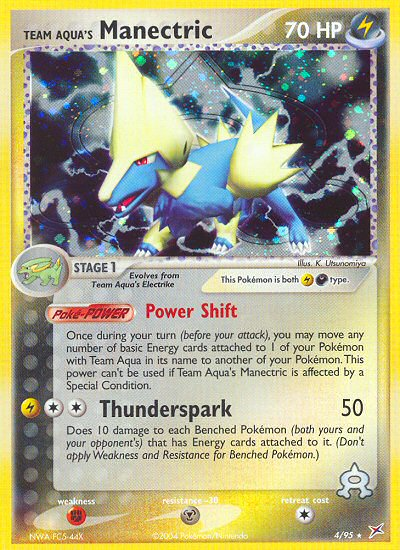 Team Aqua's Manectric (4/95) [EX: Team Magma vs Team Aqua] | Good Games Cannington