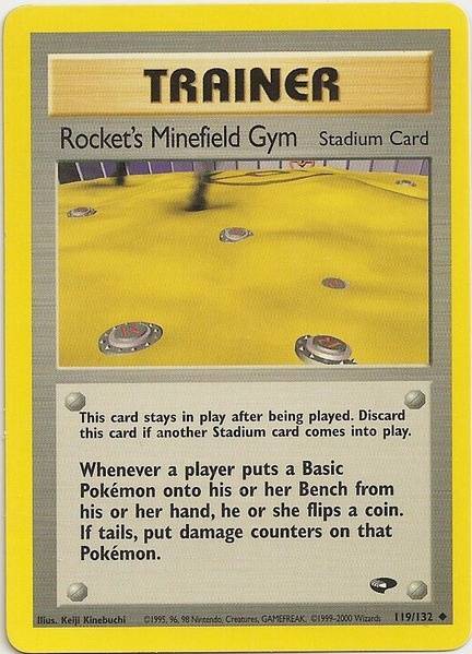Rocket's Minefield Gym (119/132) [Gym Challenge Unlimited] | Good Games Cannington