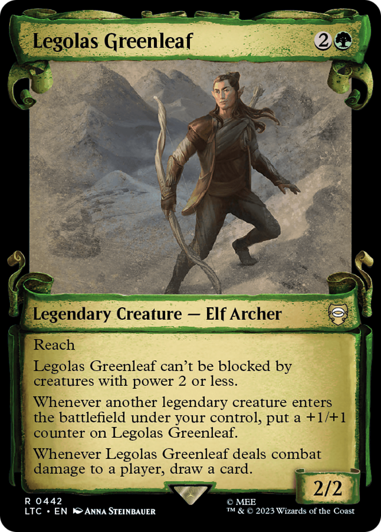 Legolas Greenleaf [The Lord of the Rings: Tales of Middle-Earth Commander Showcase Scrolls] | Good Games Cannington