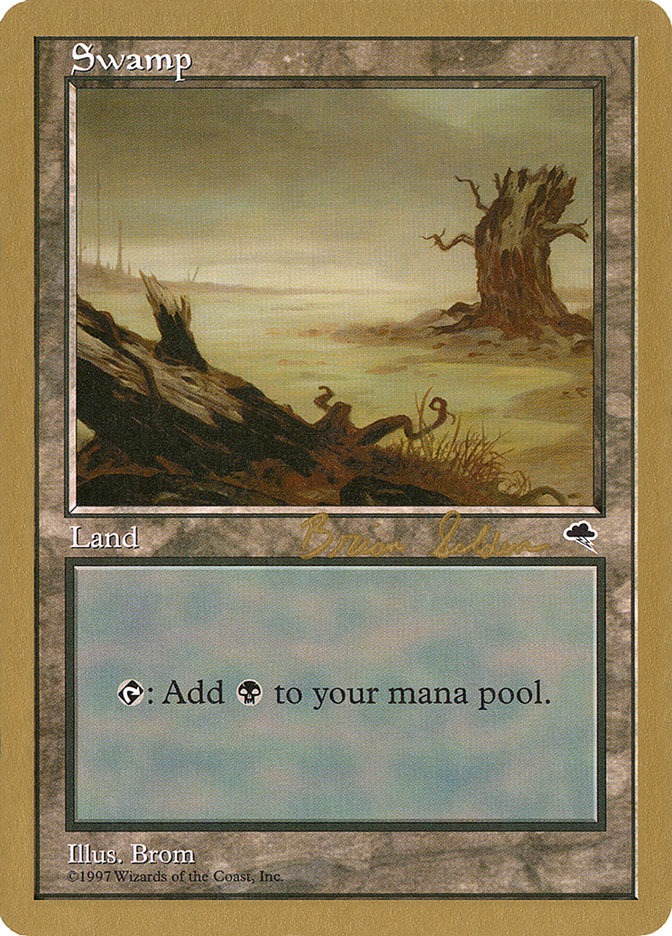 Swamp (bs340) (Brian Selden) [World Championship Decks 1998] | Good Games Cannington