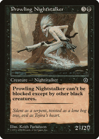 Prowling Nightstalker [Portal Second Age] | Good Games Cannington