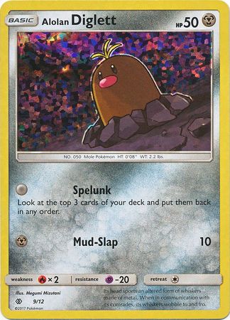 Alolan Diglett (9/12) [McDonald's Promos: 2017 Collection] | Good Games Cannington