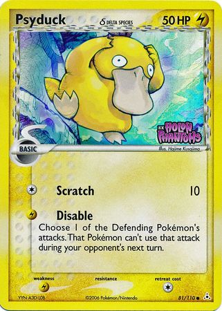 Psyduck (81/110) (Delta Species) (Stamped) [EX: Holon Phantoms] | Good Games Cannington