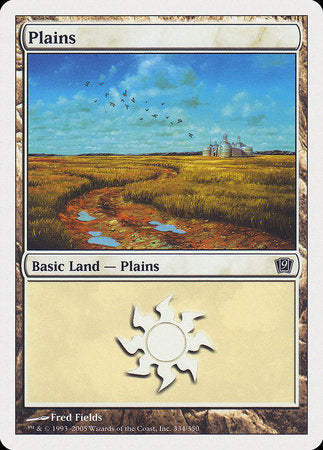 Plains (334) [Ninth Edition] | Good Games Cannington