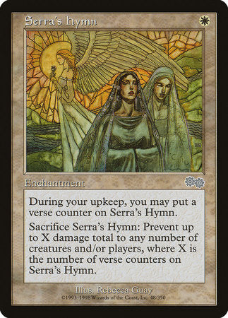 Serra's Hymn [Urza's Saga] | Good Games Cannington