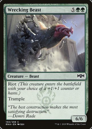 Wrecking Beast [Ravnica Allegiance] | Good Games Cannington