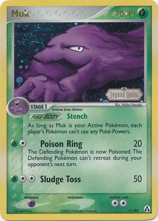 Muk (11/92) (Stamped) [EX: Legend Maker] | Good Games Cannington