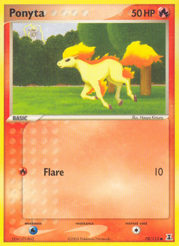 Ponyta (78/113) [EX: Delta Species] | Good Games Cannington