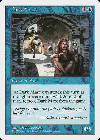 Dark Maze [Fifth Edition] | Good Games Cannington