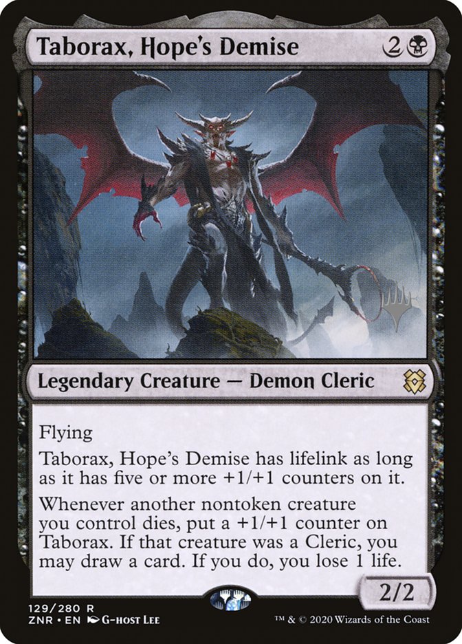 Taborax, Hope's Demise (Promo Pack) [Zendikar Rising Promos] | Good Games Cannington