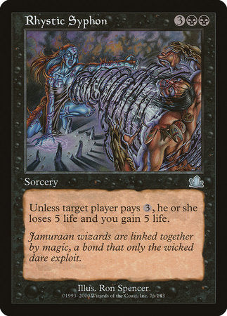 Rhystic Syphon [Prophecy] | Good Games Cannington