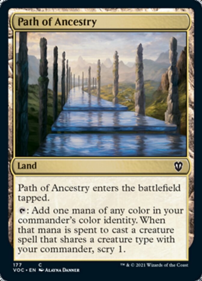 Path of Ancestry [Innistrad: Crimson Vow Commander] | Good Games Cannington