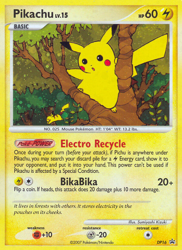 Pikachu (DP16) [Diamond & Pearl: Black Star Promos] | Good Games Cannington