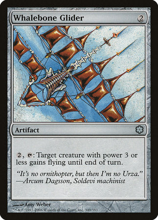 Whalebone Glider [Coldsnap Theme Decks] | Good Games Cannington