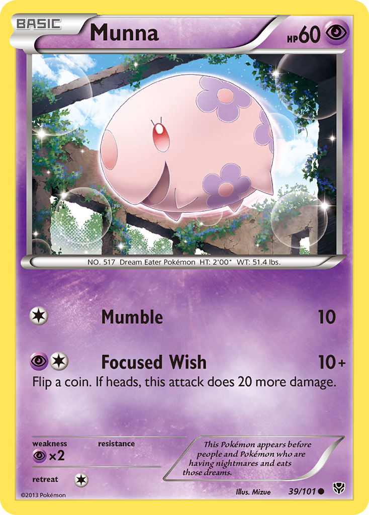 Munna (39/101) [Black & White: Plasma Blast] | Good Games Cannington