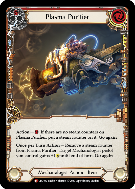 Plasma Purifier [CRU105] 1st Edition Normal | Good Games Cannington