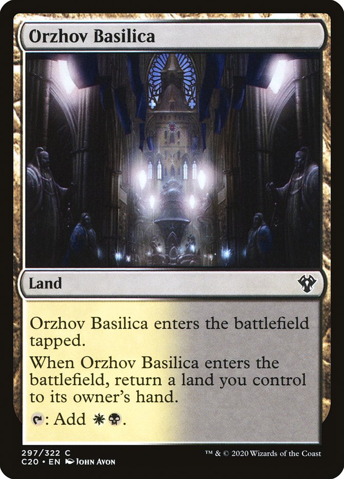 Orzhov Basilica [Commander 2020] | Good Games Cannington