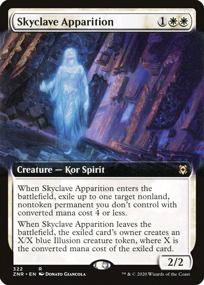 Skyclave Apparition (Extended Art) [Zendikar Rising] | Good Games Cannington