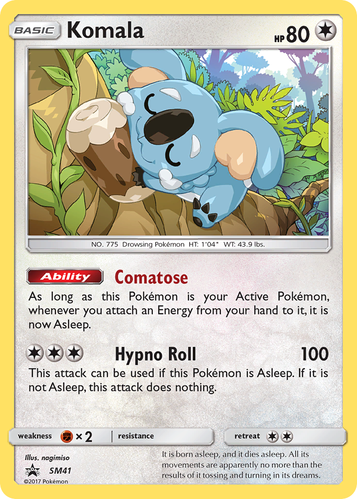 Komala (SM41) [Sun & Moon: Black Star Promos] | Good Games Cannington