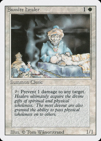 Samite Healer [Revised Edition] | Good Games Cannington