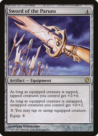 Sword of the Paruns [Commander 2013] | Good Games Cannington