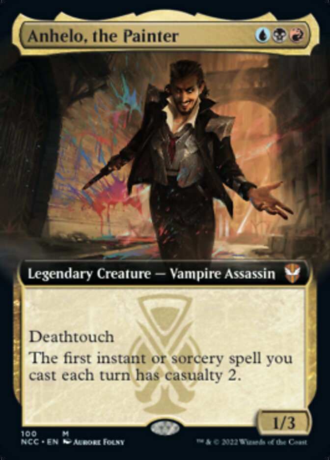Anhelo, the Painter (Extended Art) [Streets of New Capenna Commander] | Good Games Cannington