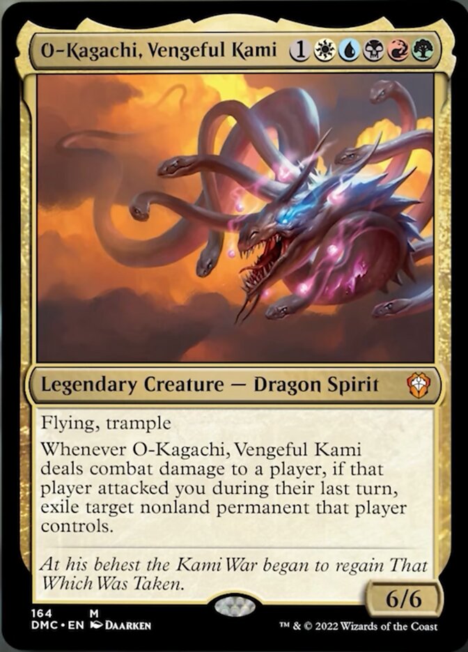 O-Kagachi, Vengeful Kami [Dominaria United Commander] | Good Games Cannington