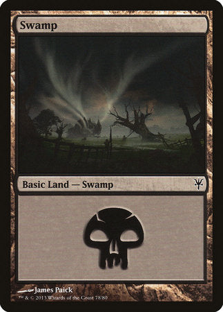 Swamp (78) [Duel Decks: Sorin vs. Tibalt] | Good Games Cannington