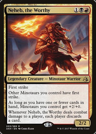 Neheb, the Worthy [Amonkhet] | Good Games Cannington