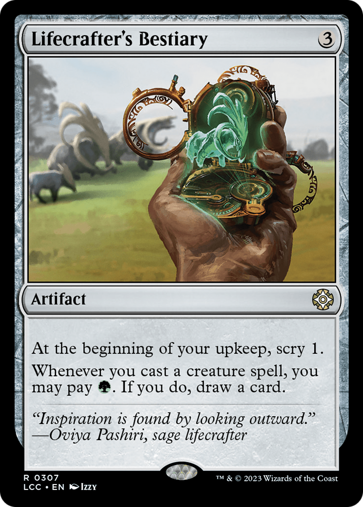 Lifecrafter's Bestiary [The Lost Caverns of Ixalan Commander] | Good Games Cannington