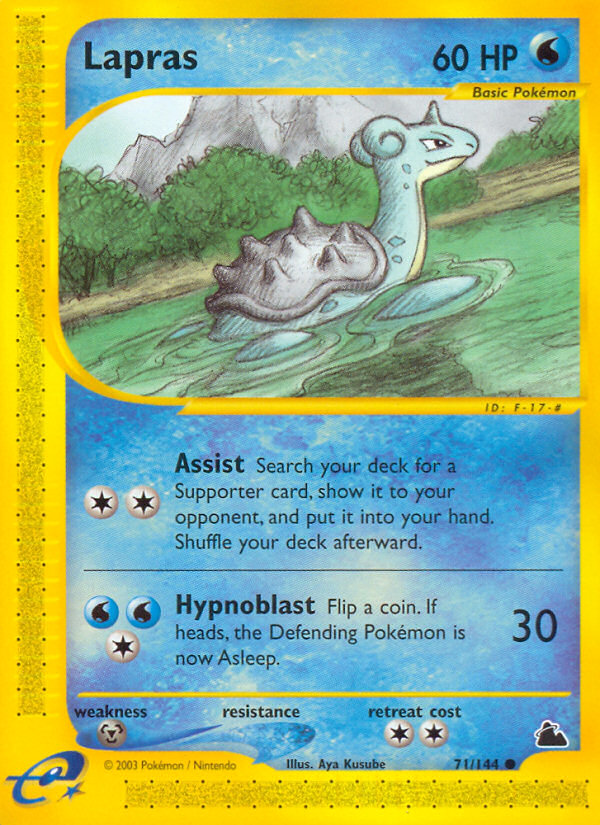 Lapras (71/144) [Skyridge] | Good Games Cannington