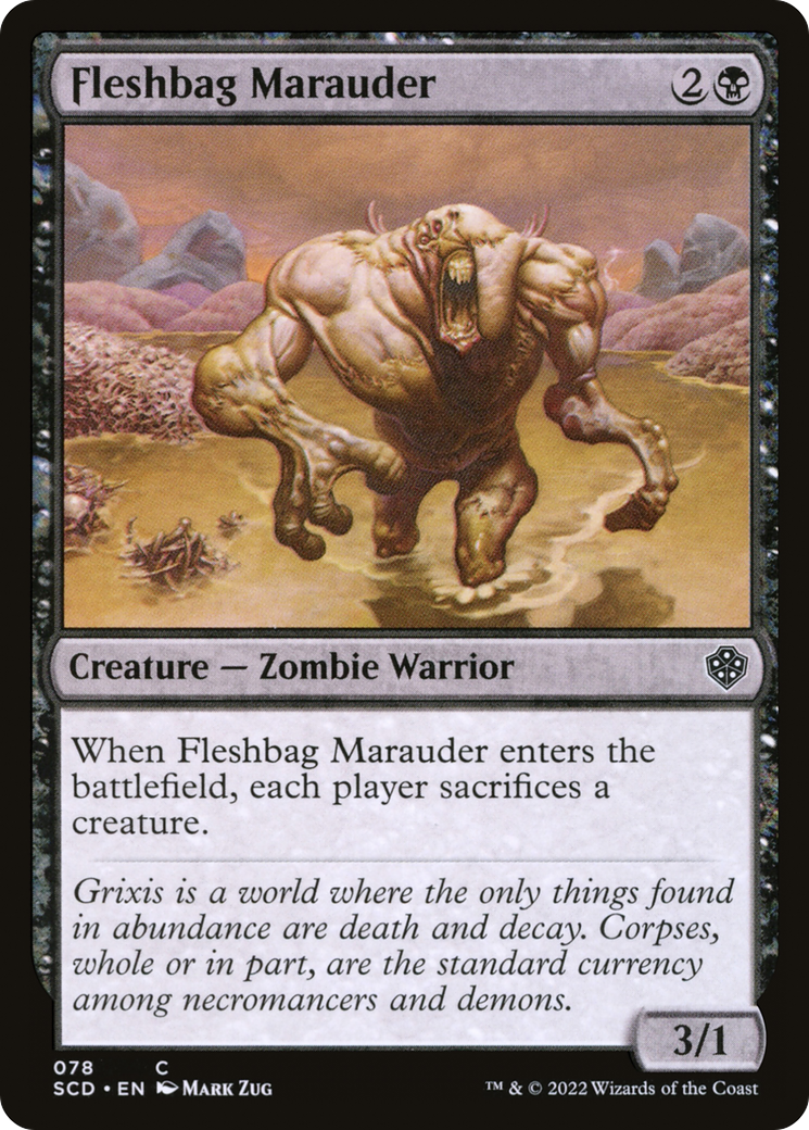 Fleshbag Marauder [Starter Commander Decks] | Good Games Cannington