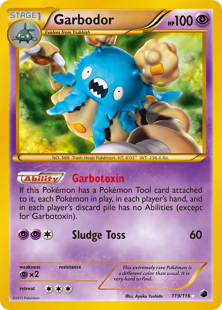 Garbodor (119/116) [Black & White: Plasma Freeze] | Good Games Cannington
